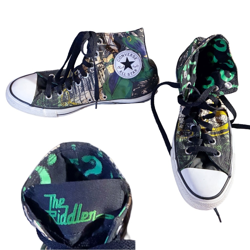 Sneakers DC Converse Chuck Taylor All Stars The Riddler Batman Men’s High Tops